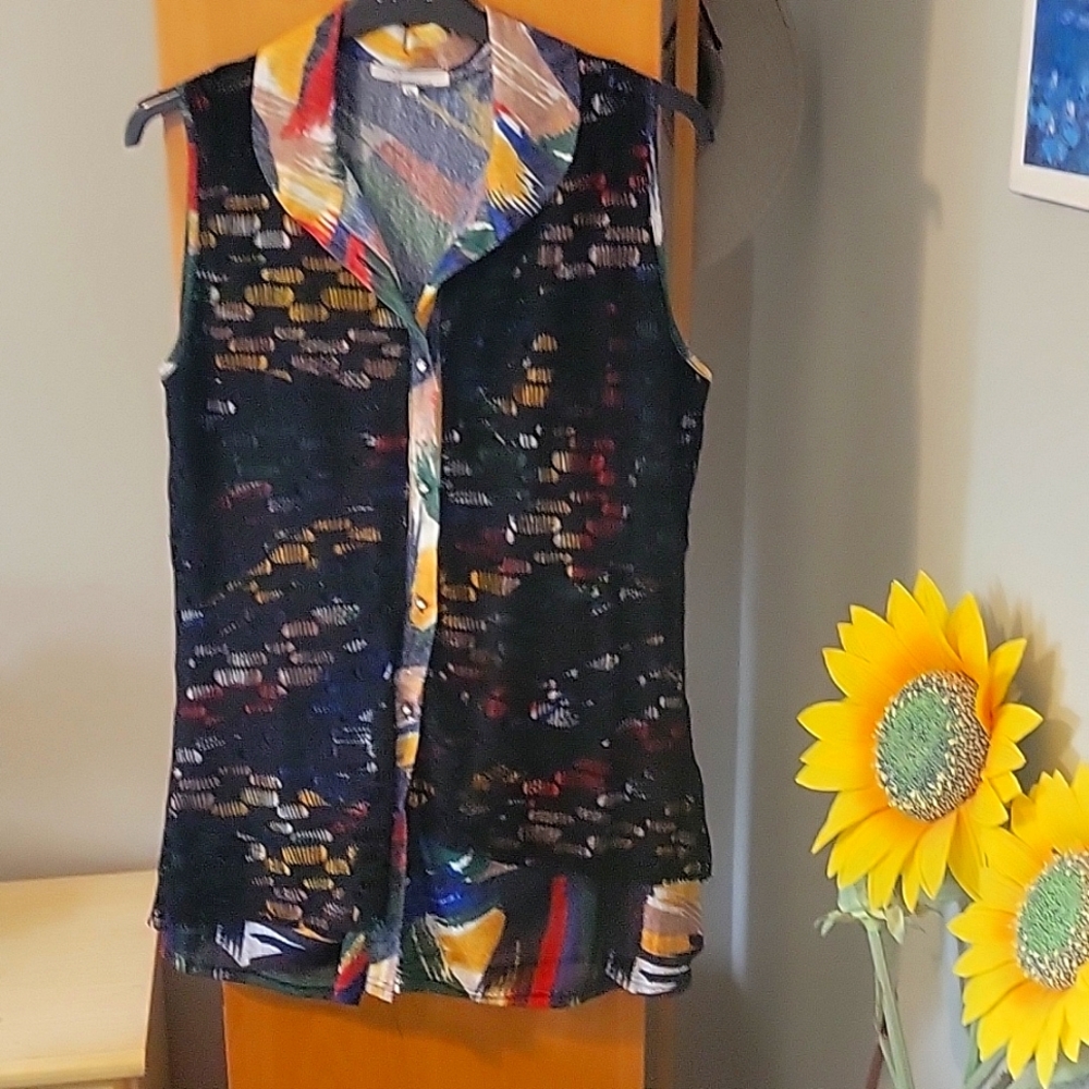 Variations XXL  sleeveless top